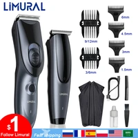 limural professional hair cutting kit hair clippers kit cordless haircutting trimming set hair trimmer kit for men women kids