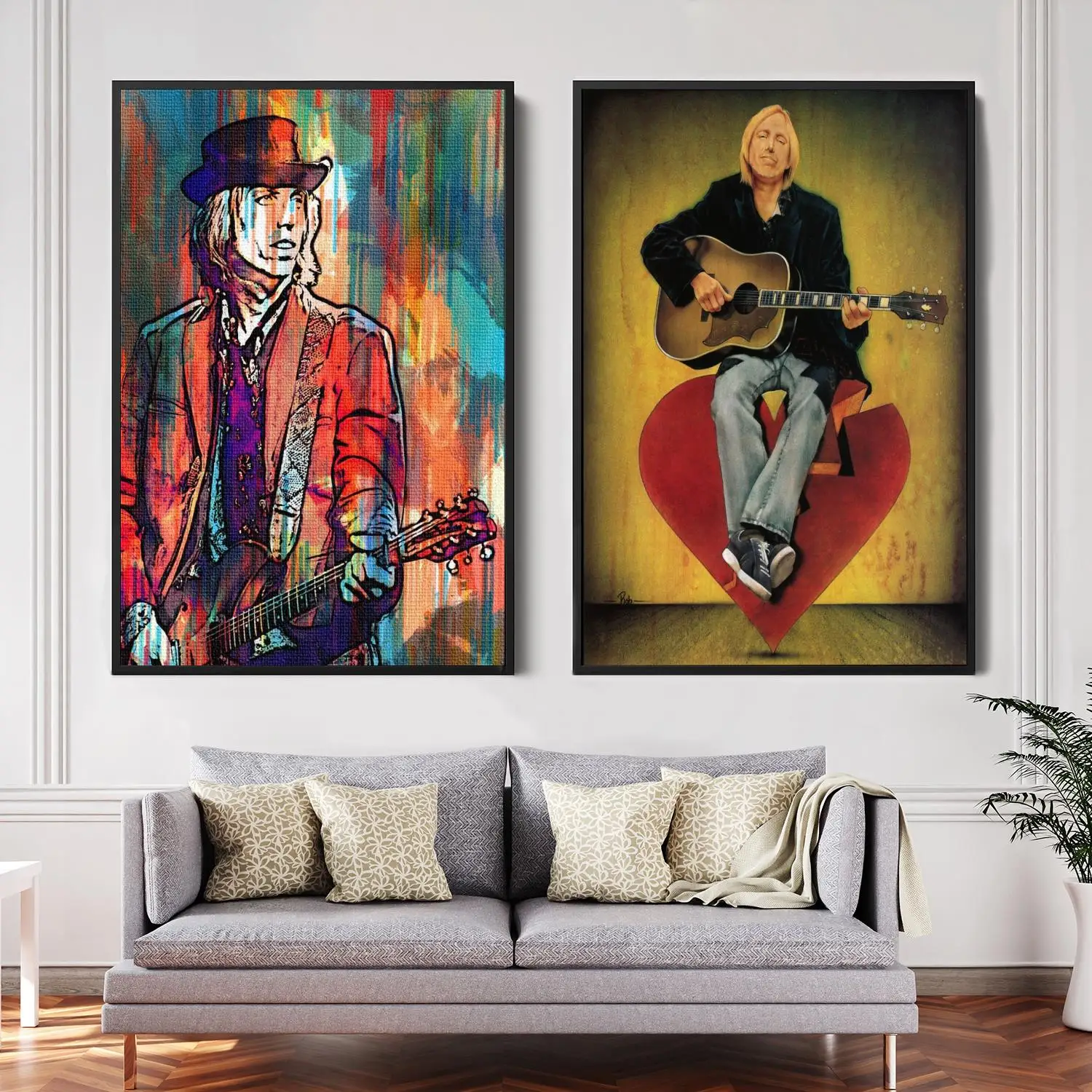 

tom petty Singer Decorative Canvas Posters Room Bar Cafe Decor Gift Print Art Wall Paintings