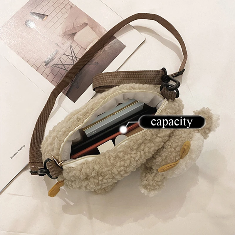 Lovely Cartoon Cow Shape Shoulder Messenger Bag Kids Designer Bag Mini Crossbody Bags Small Handbags Coin Bag Purse Women'S Bag