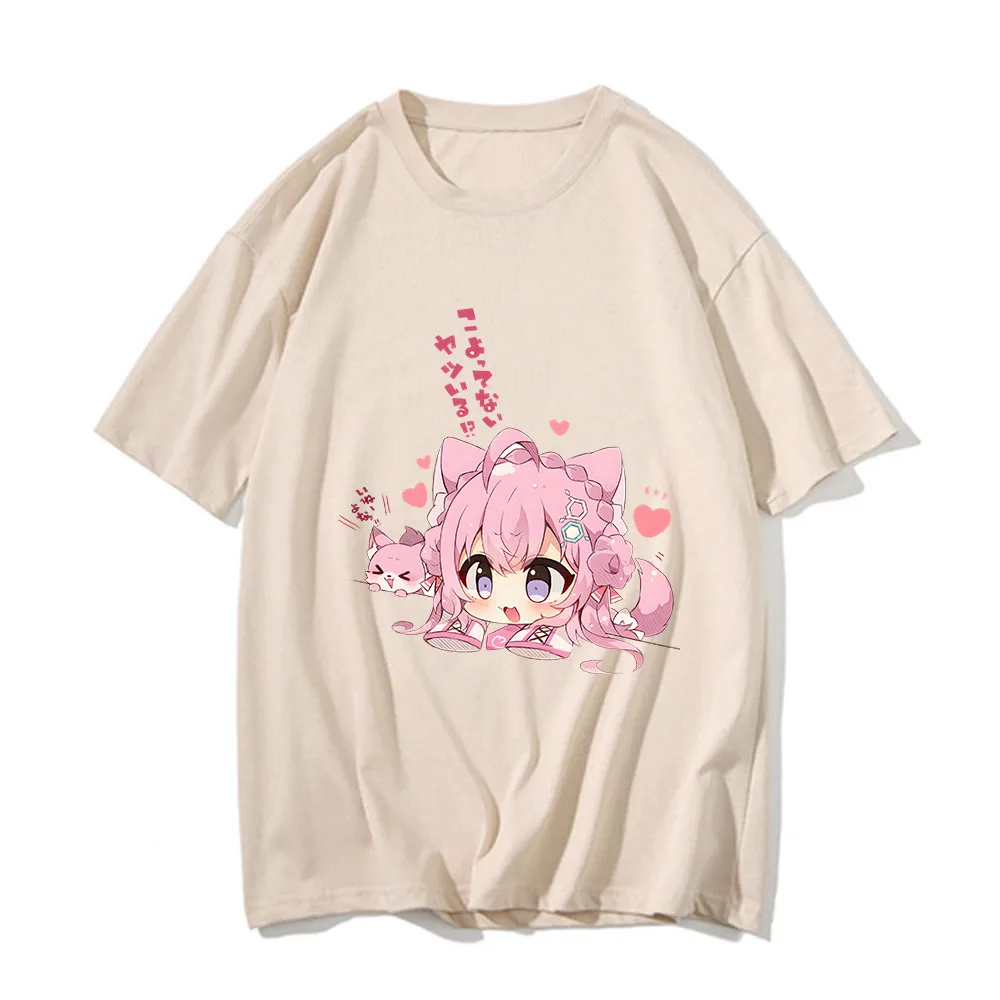 

Мужские ассистентные футболки Koyori, милые/кавайные оригинальные топы унисекс с принтом японского аниме, с коротким рукавом и круглым вырезом