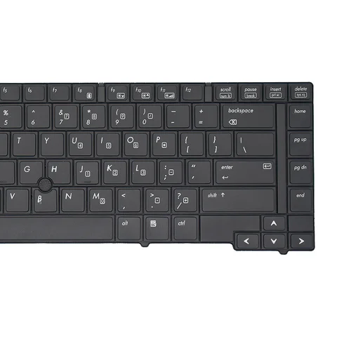 Новая Оригинальная Русская клавиатура для ноутбука HP Compaq Elitebook 8440 8440W 8440P