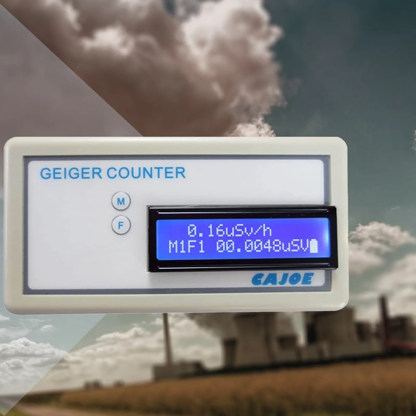 

Portable Handle Geiger Counter Assembled Nuclear Radiation Detector Ray with Tube radiation dosimeter LED Radiation Detector