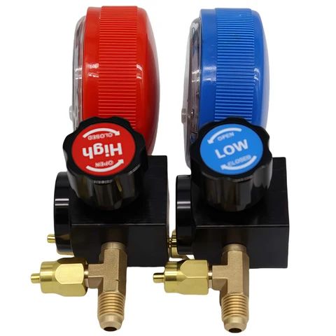 Манометр 500-800 фунтов на квадратный дюйм, подходит для манометров хладагента R410A, R22, R134A и R404A