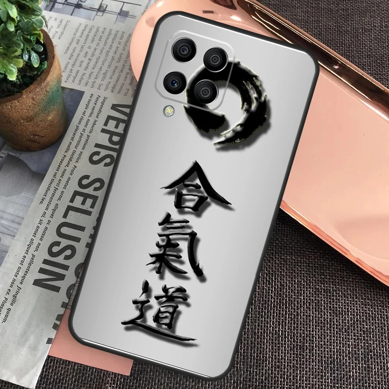 Японский боевой чехол Aikido для Samsung Galaxy M15 M55 M13 M23 M33 M53 M31 M51 M14 M34 M54 M20 M30s M12 M32 M52