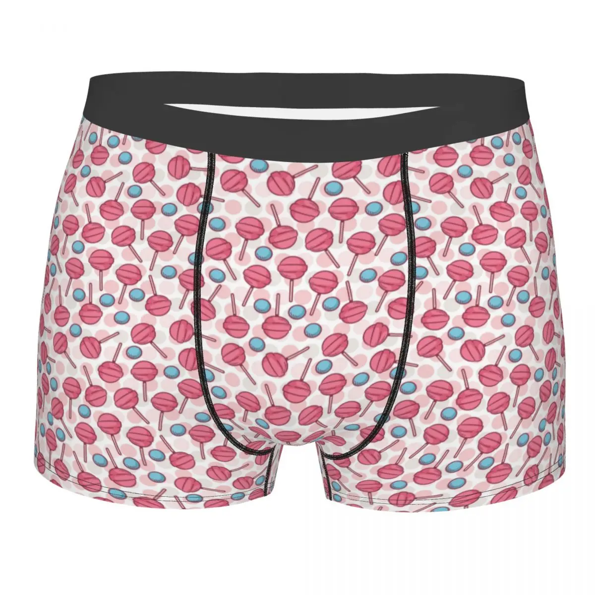

New Breathable Boxer Men Underwear Soft Lollipop Mens Boxers Man Breif