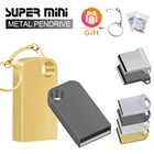 Компактный металлический USB флеш-накопитель объемом 32 ГБ, 4 ГБ, 8 ГБ, 16 ГБ, 64 ГБ, Usb флеш-накопитель, USB 2,0, карта памяти, U-диск, Usb-логотип