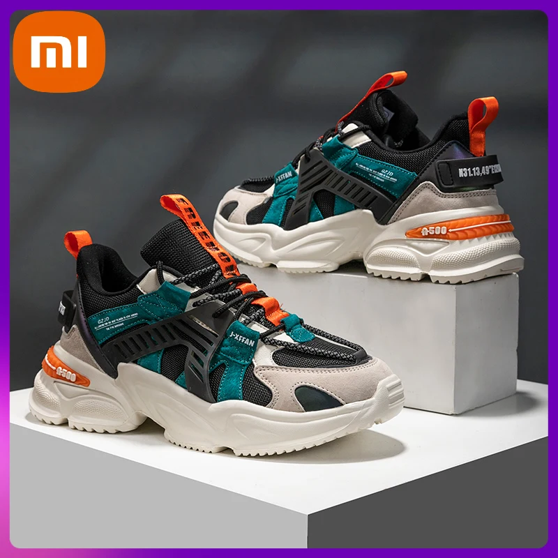 

Кроссовки Xiaomi Мужские дышащие, теннисная обувь, Роскошные, повседневные, для бега