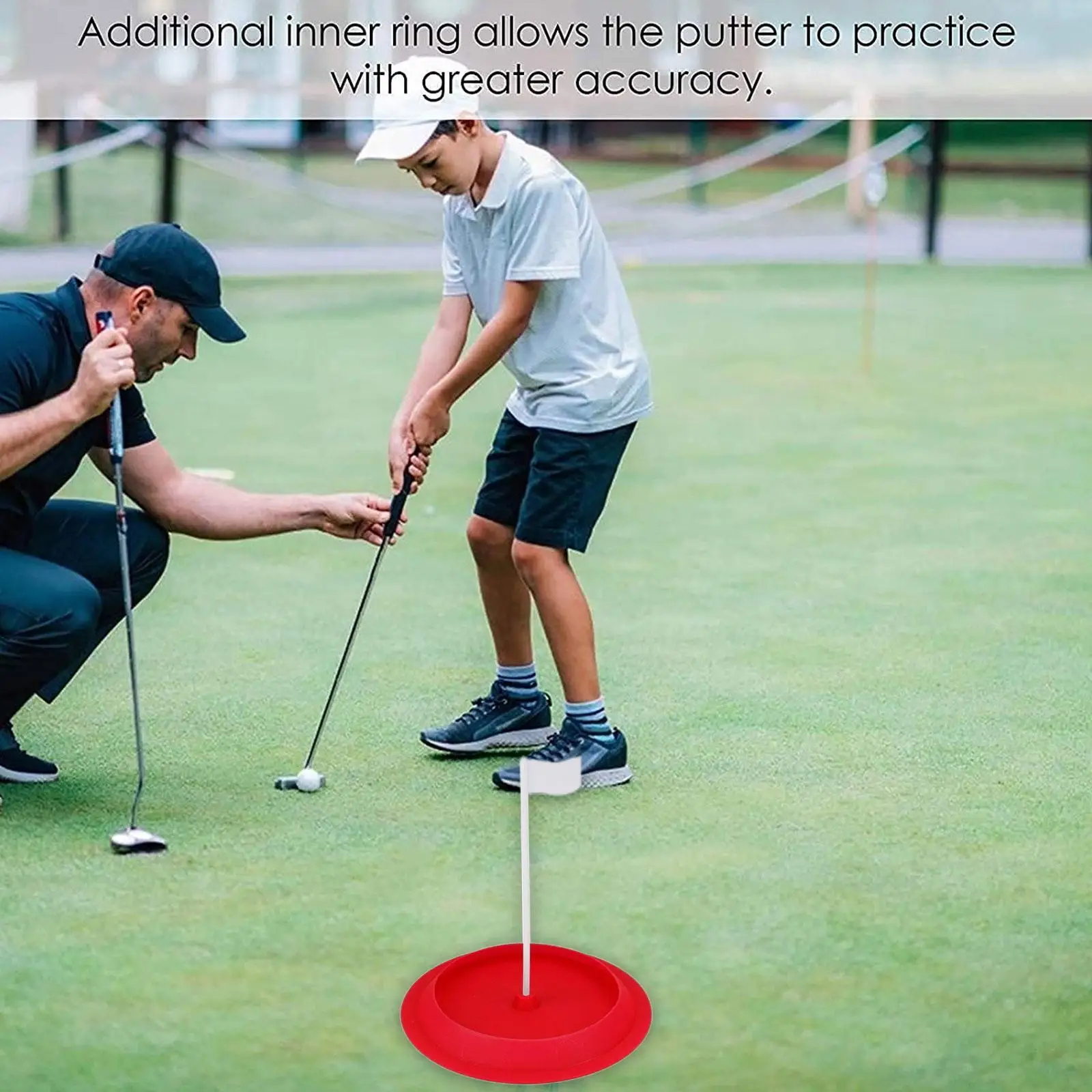 

Soft Golf Practice Putting Cup Golf Putter Green Cup With Hole And Flag For Office Outdoor Indoor Practice Training Equipments