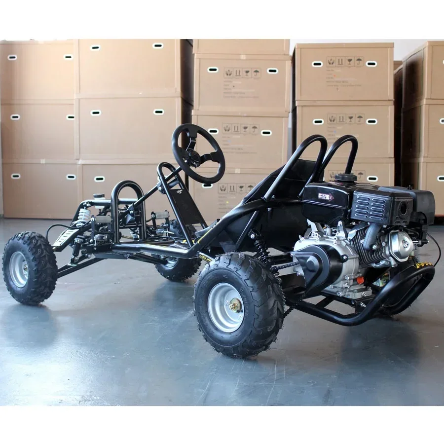 Per Adulti Pesanti 270CC 9hp Go Kart Da Spiaggia Raffreddato Ad Aria Con Accelerazione A Pedale Esterno