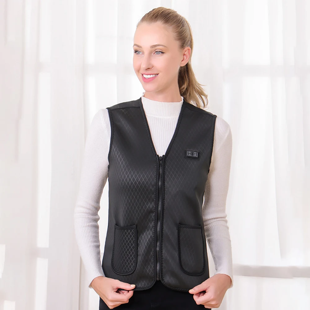 7-зонный жилет с подогревом электрическим терможилет моющийся для кемпинга