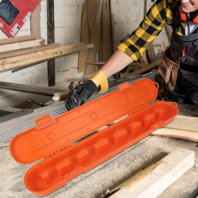 

Locker Plastic Household High-capacity Multifunctional Suitable For 10" 16" 18" 20" Storage Box Chainsaw Chain Storage Case