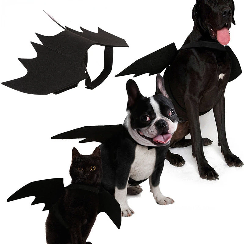 

Pet Cat Costume Bat Wings Funny Pet Cosplay Prop Dog Halloween Costume Cat Dog Costume Cats Accessories Ropa Para Gatos