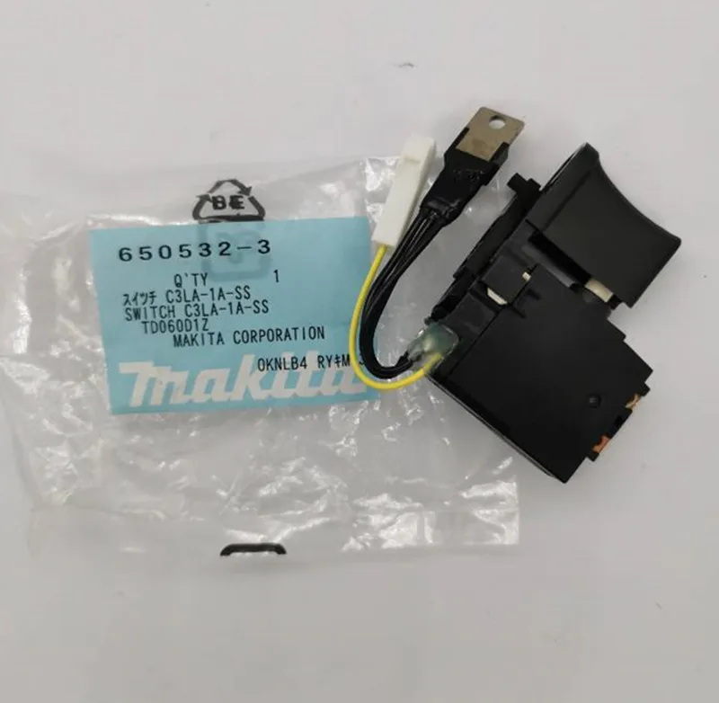 Переключатель MAKITA 650532-3 для 651998-0 6505250 BTD040 BTD060 BTD070 TD080D BTW070DNZ BTD060Z BTW070 | Инструменты