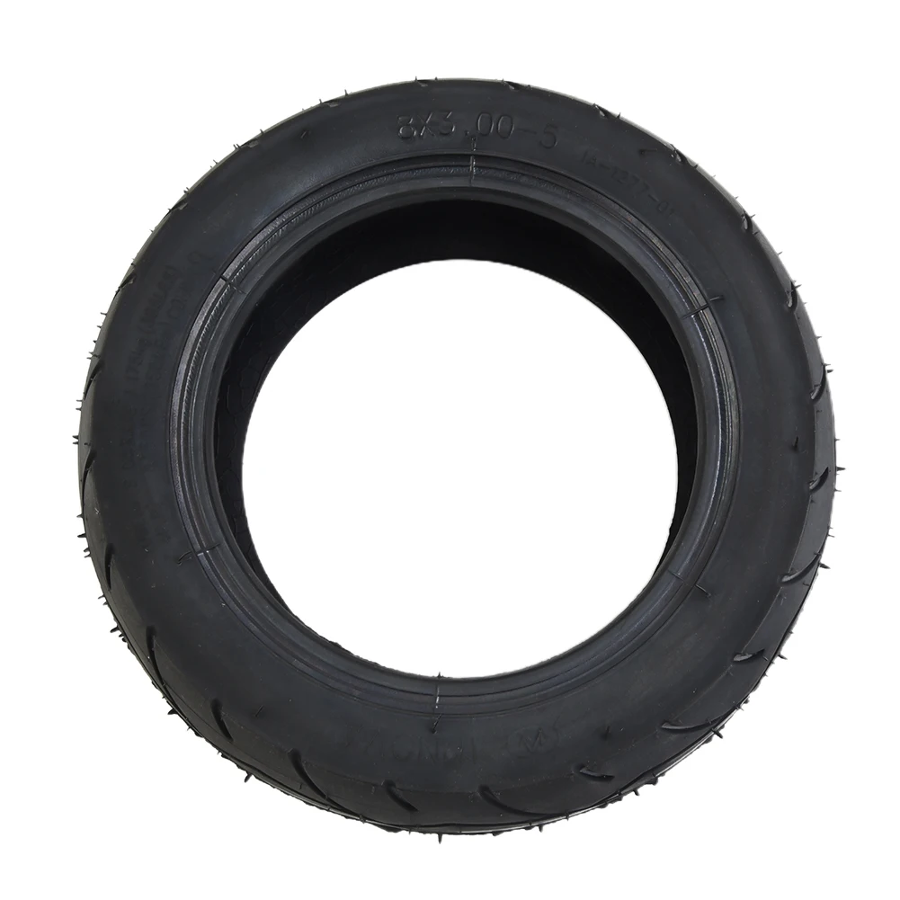 

Tubeless Tire Tire Outdoor Sports Replacements Wearproof 588g 8 Inch 8x3.00-5 Accessories Black Electric Scooter