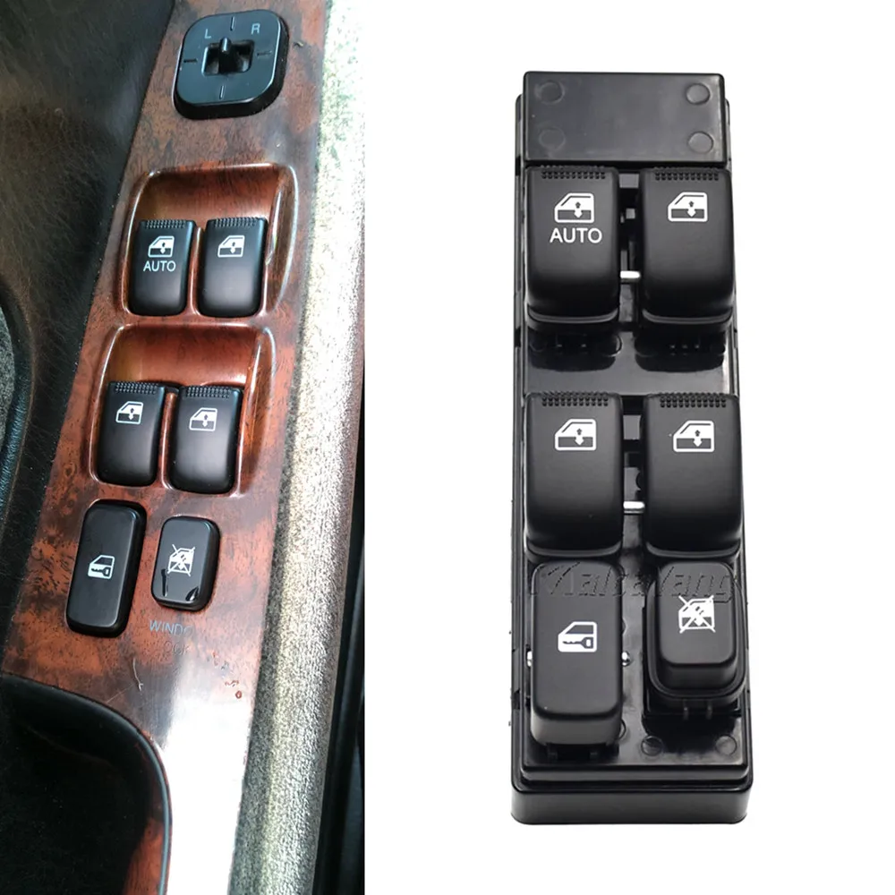 

Front Left Power Window Control Switch Window Lifter Switch Button For Hyundai Sonata GLX LX GLS 4-Door 2.7L 93570-3D121