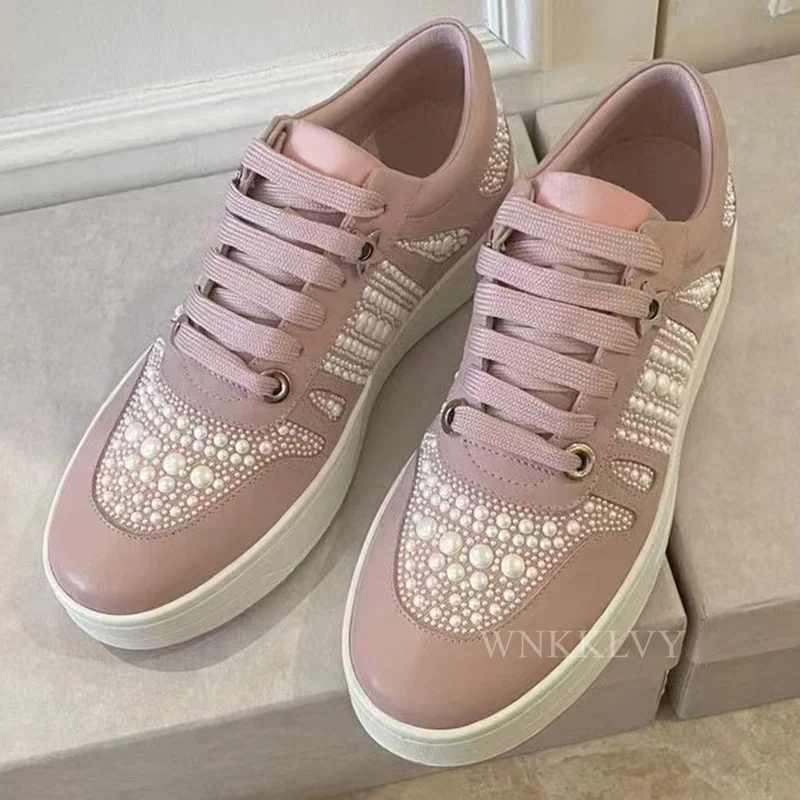 Кроссовки женские из натуральной кожи небольшие белые повседневные сникерсы на