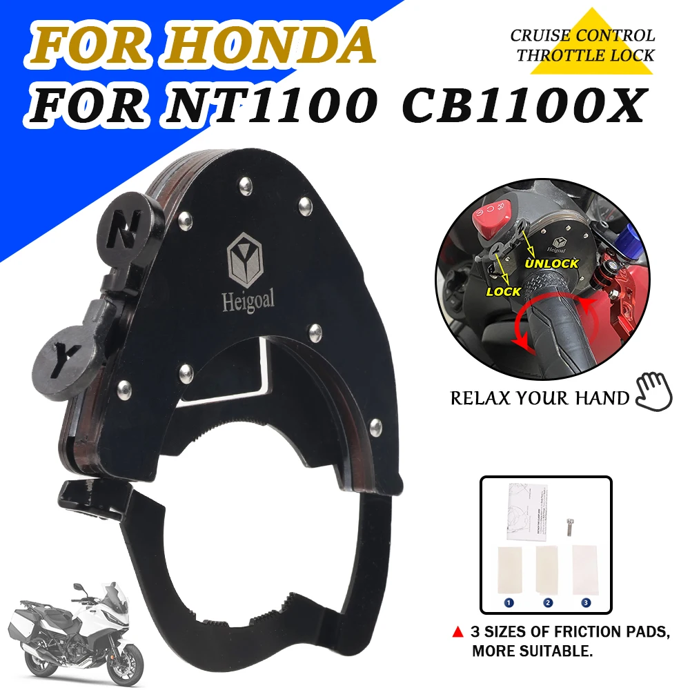

Аксессуары для мотоциклов Honda NT1100 CB1100X NT 1100 NT CB 1100X 1100X2023, круиз-контроль, дроссельная заслонка, вспомогательный Руль