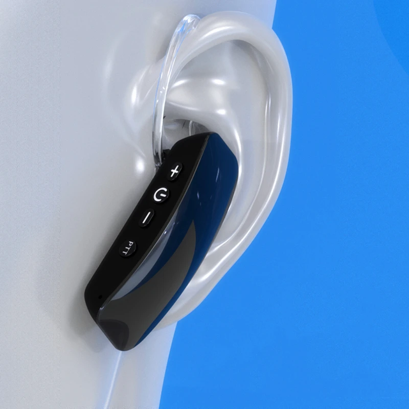 Wireless bluetooth earphone walkies-talkies small radios hanging ear type restaurant hair beauty salon shop mini walkie talkie