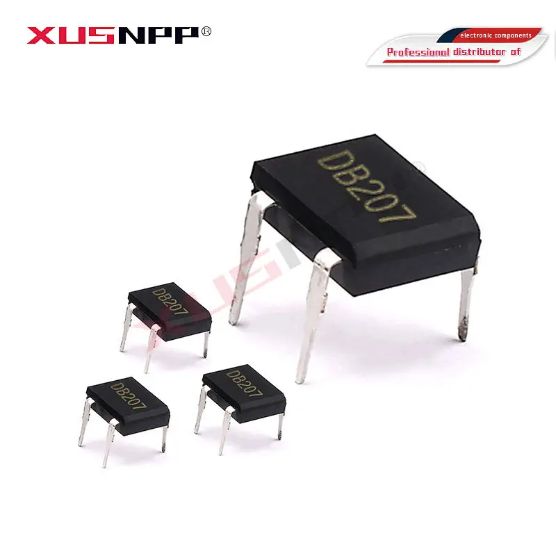 Мостовые выпрямители DB207 DIP-4, 1000 В, 2 А, DB104, DB157, DB107, DB207S, DB107S, DF06S, DF06, SOP-4, DB105S, DB106S, DB157S, DF10S, 10 шт.