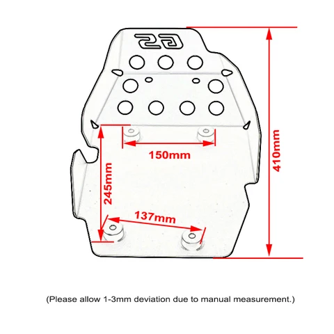 Нижняя защита двигателя мотоцикла, совместимая с BMW F650GS F700GS F800GS 2008-2018 F800GS ADV, все годочные