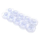 Пластиковая катушка, 10 шт., Husqvarna Viking #4114401, совместима с швейной машинкой Husqvarna Viking #4120612-45