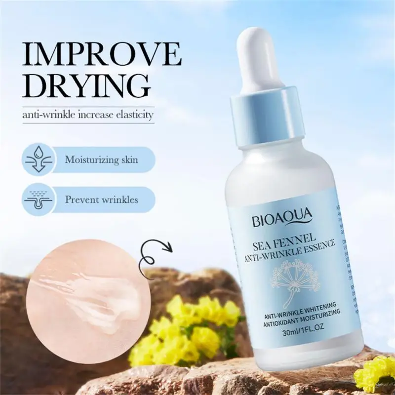 

30ml Face Serum Sea Fennel Hyaluronic Acid Hydrating Essence Firming Skin Nourishing Relieve Dryness Essence Cosmetics Makeup