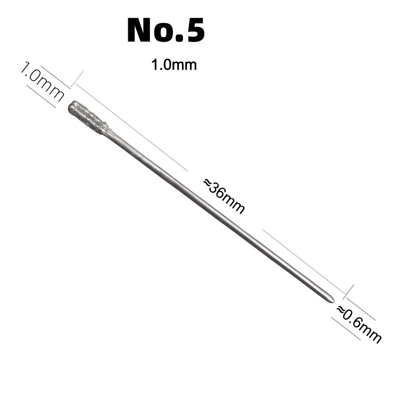 

Алмазное сверло для ювелирных изделий 1/1.3/1.5/1.8/2/2.2 мм