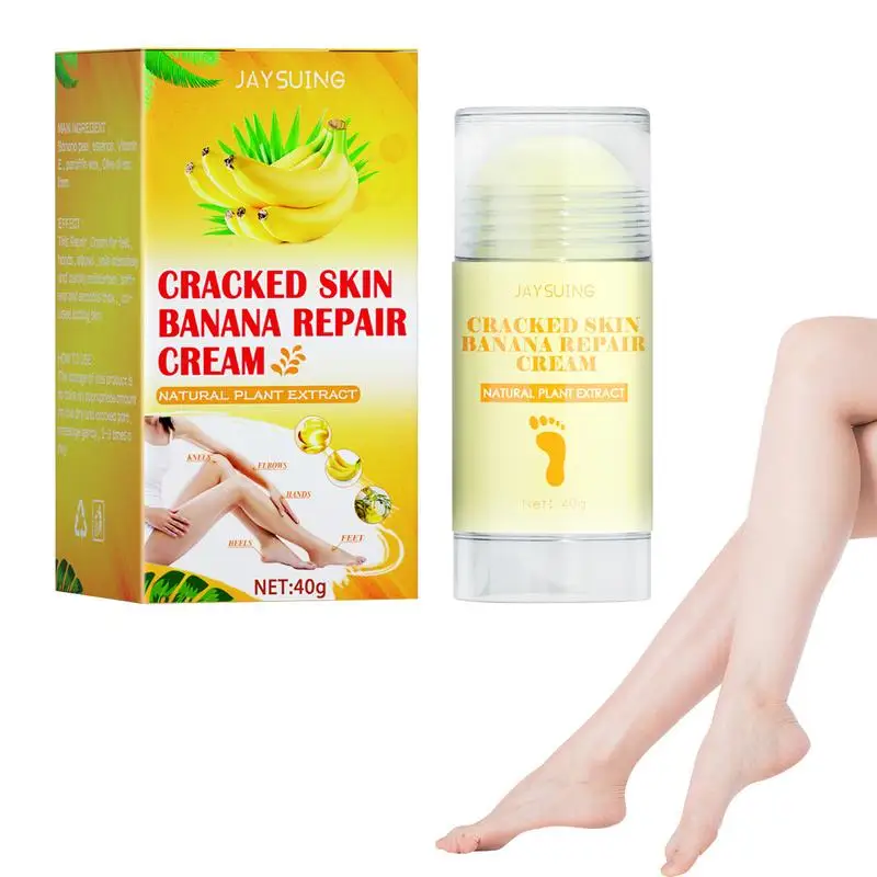 

Heel Cream Banana Oil Repair Cream For Dry Feet Feet Lotion Foot Care Products For Rough Dry And Cracked Feet 1.41 Oz