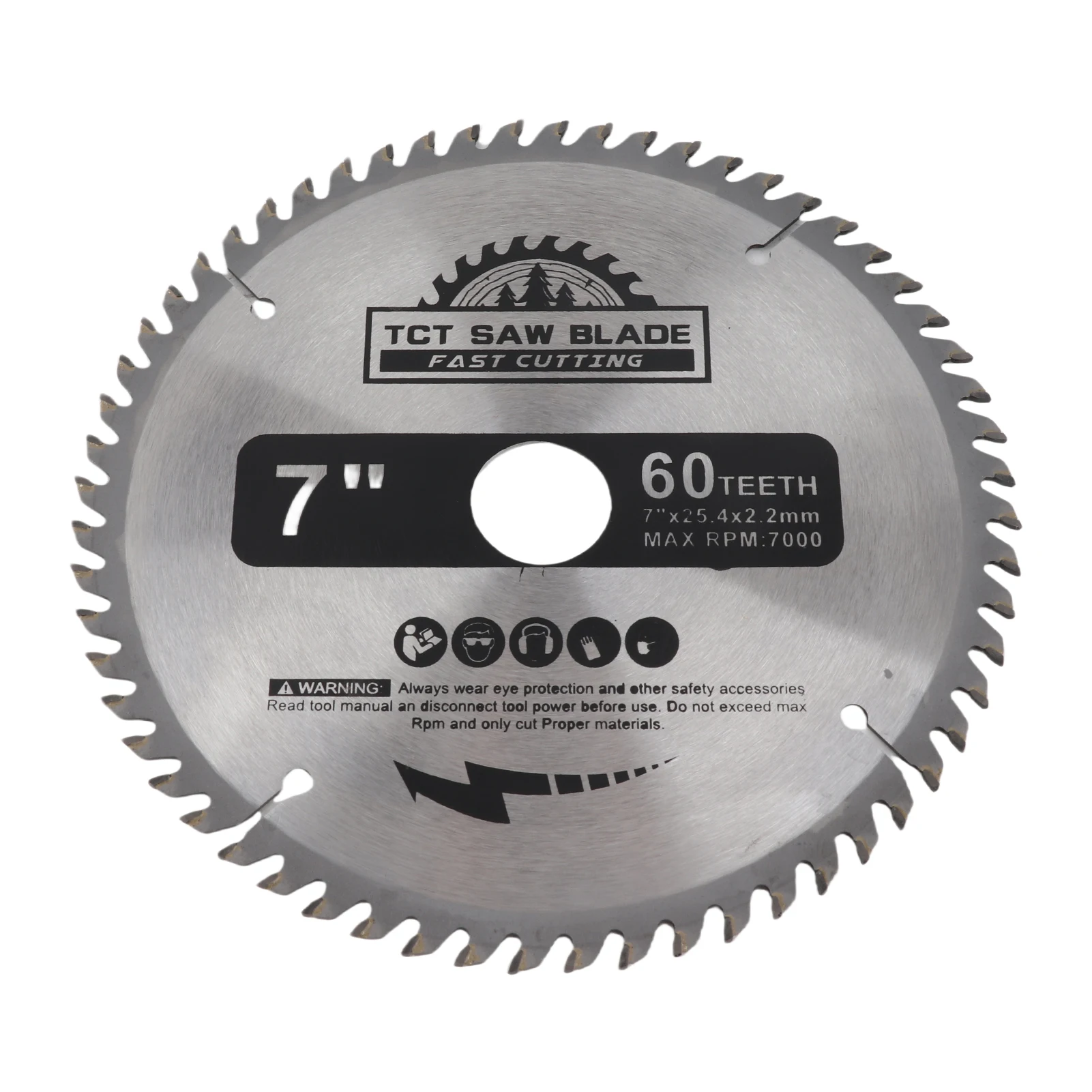 

Циркулярный диск 180 мм 60 зубов для дерева и пластика