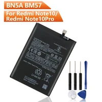 replacement battery bn5a bm57 for xiaomi mi redmi note 10 poco mi 3pro phone battery with free tool