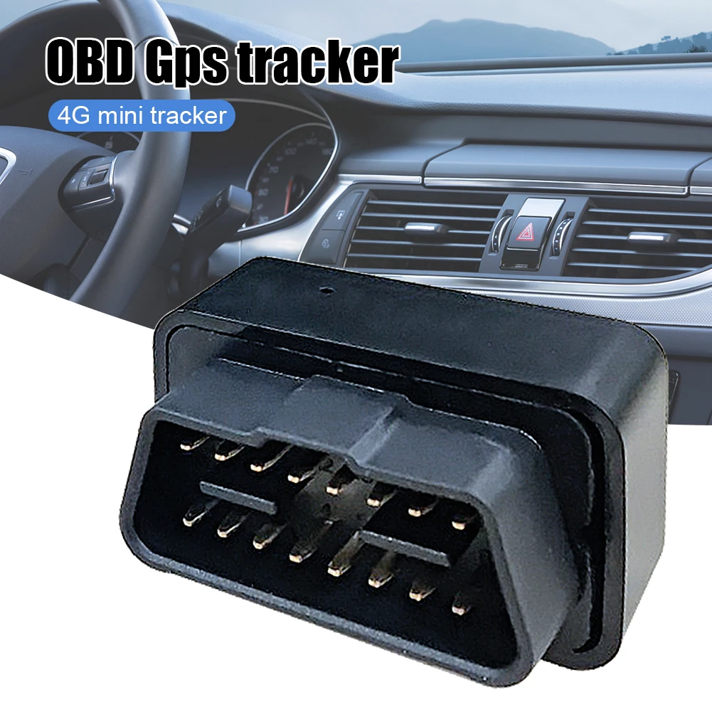 4G Mini OBD GPS-трекер 12В-24В Автомобильная Противоугонная сигнализация в режиме