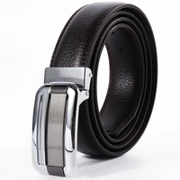 mens genuine leather belts business casual metal buckle belts luxury designer high quality belts jeans male waistband 3 5cm