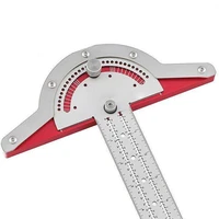 woodworkers edge rule protractor woodworking ruler angle measure stainless steel carpentry measuring tools