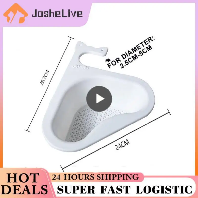 

5/8/10PCS General Faucet Mat Plastic Save Space Sink Strainer Basket Practical Hollowed Design Faucet Stroage Shelf Widely Used