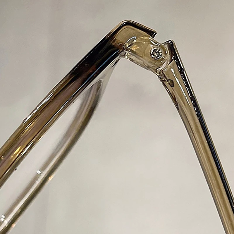 Прозрачные очки в полной оправе модные интернет-знаменитости компьютерные с