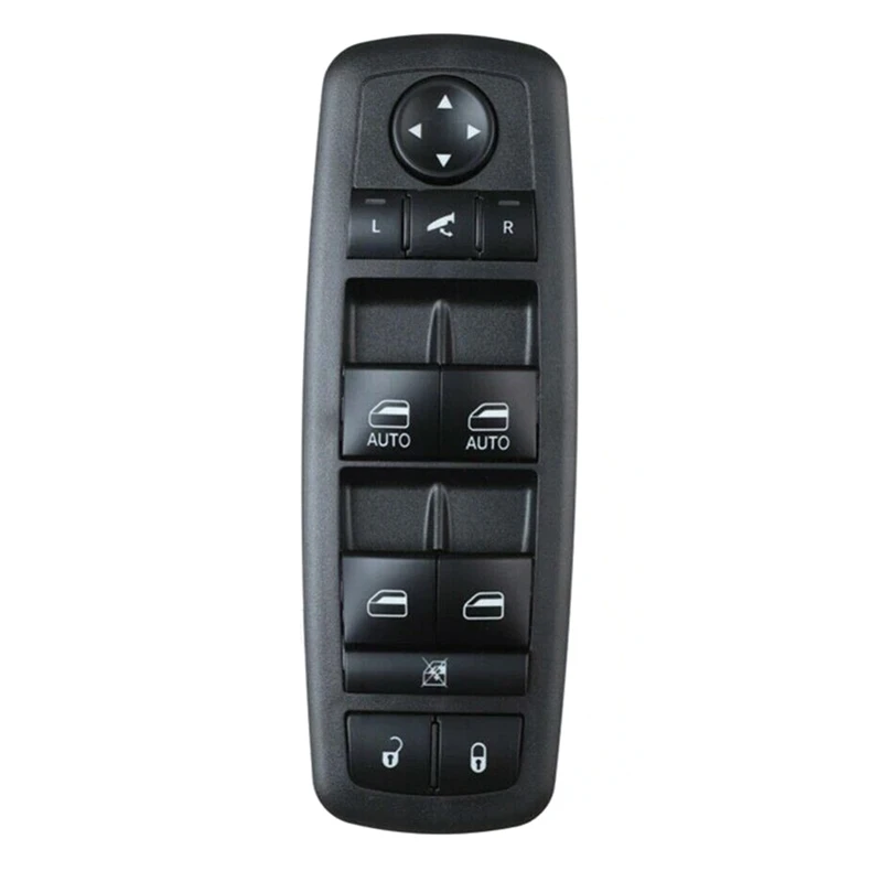

56046826AE 11-Pins Front Left Side Power Window Switch for Dodge Journey Chrysler 300 2011-2012 with Folding Button