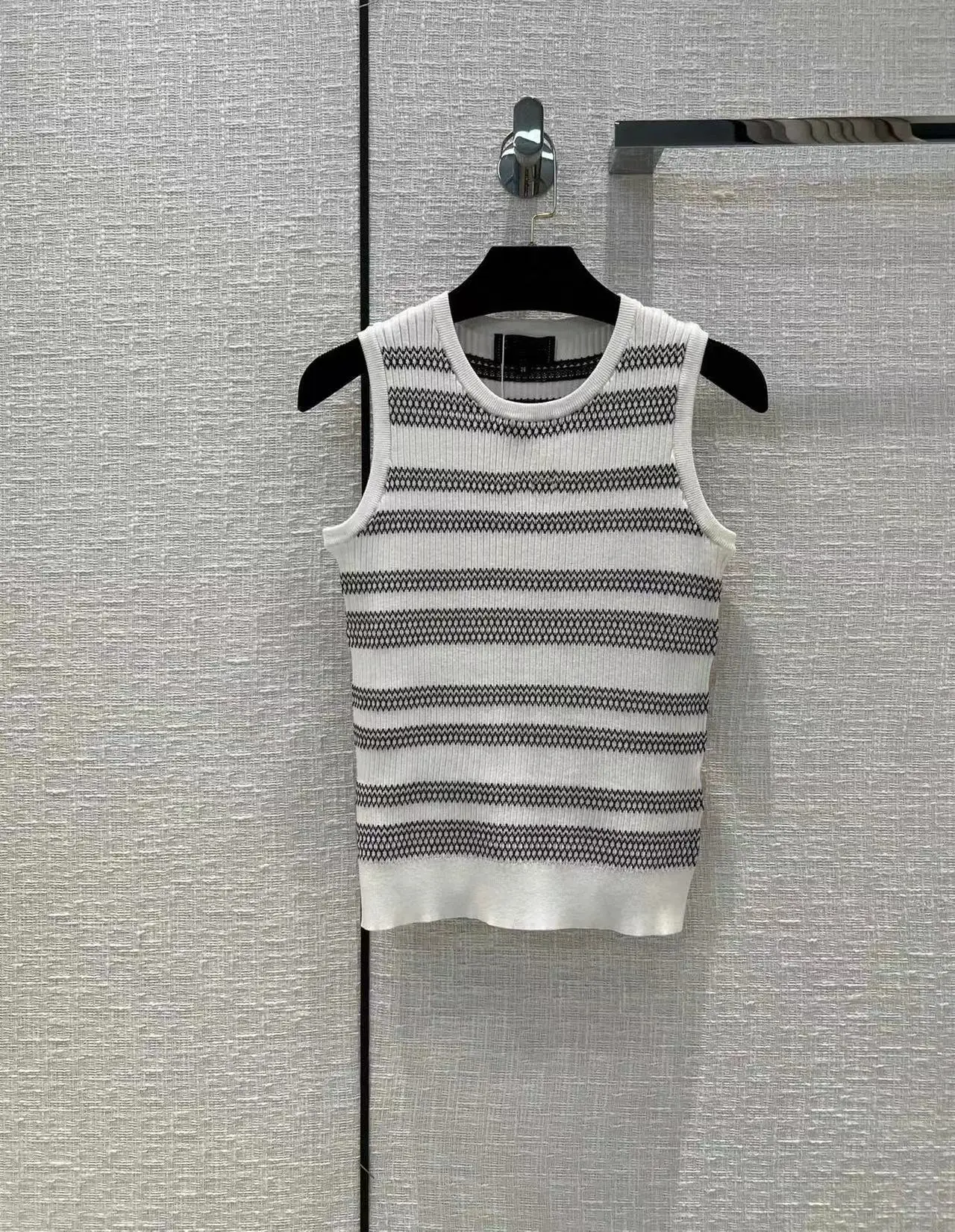 

Sicily Slim T-Shirts 2022 Summer New Fashion Design Women Runway High Quality Vintage Color Patchwork Casual Top Vest