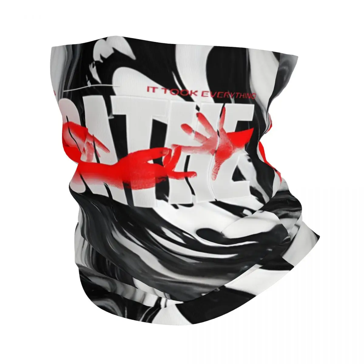 Потрясающая кожаная бандана на шею гетры с принтом мотоциклетная Клубная маска