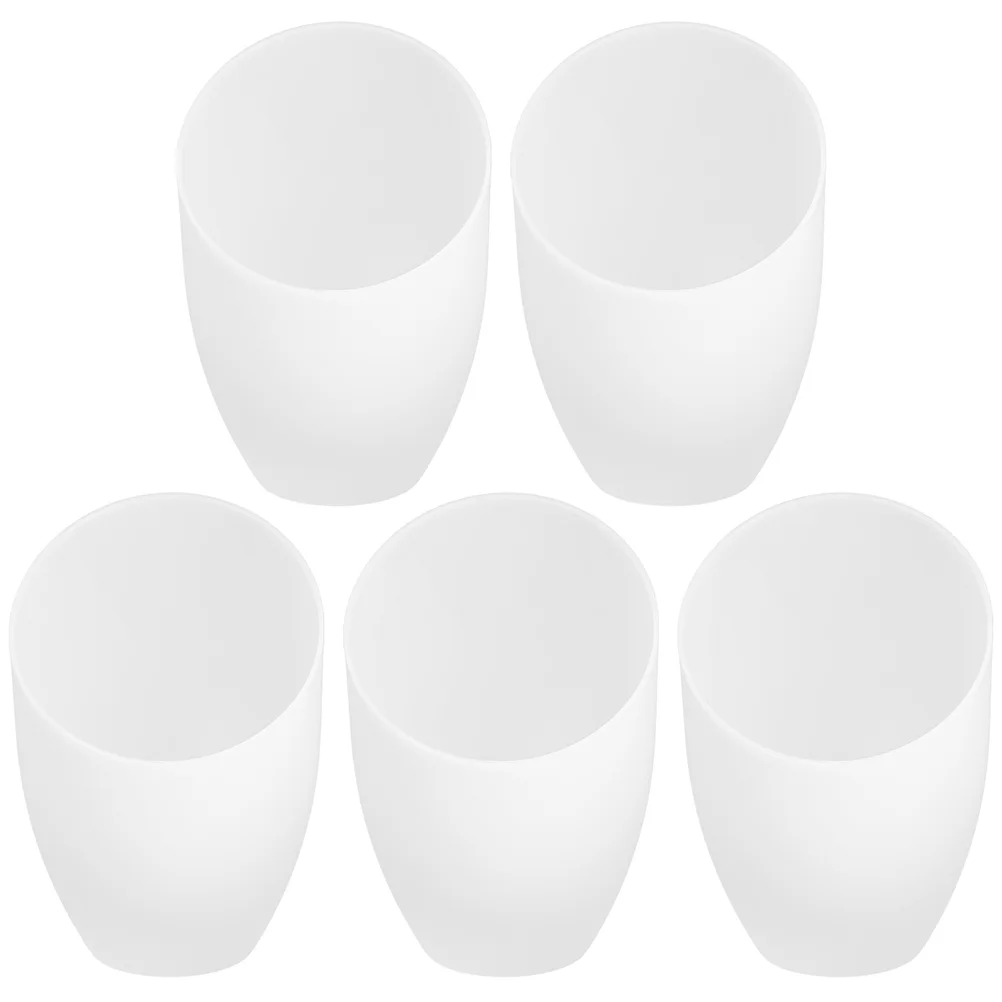 

5 Pcs Angled Horseshoe Lampshade Inclined Head Lamp-chimney Flashlight Unique Cover Pp