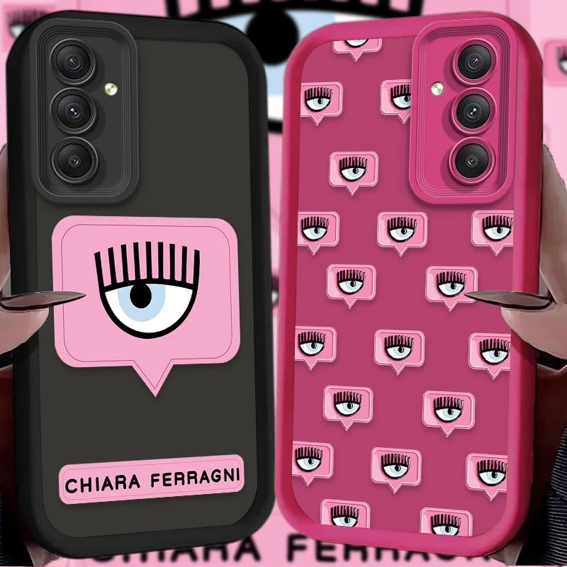 Чехол F-Ferragnies Eyes C-Chiaras для Samsung Galaxy A54 A34 A53 A05 A05S A24 A14 A33 A23 A13 A52 A52S A32 A22 A71 A51 A31 A50