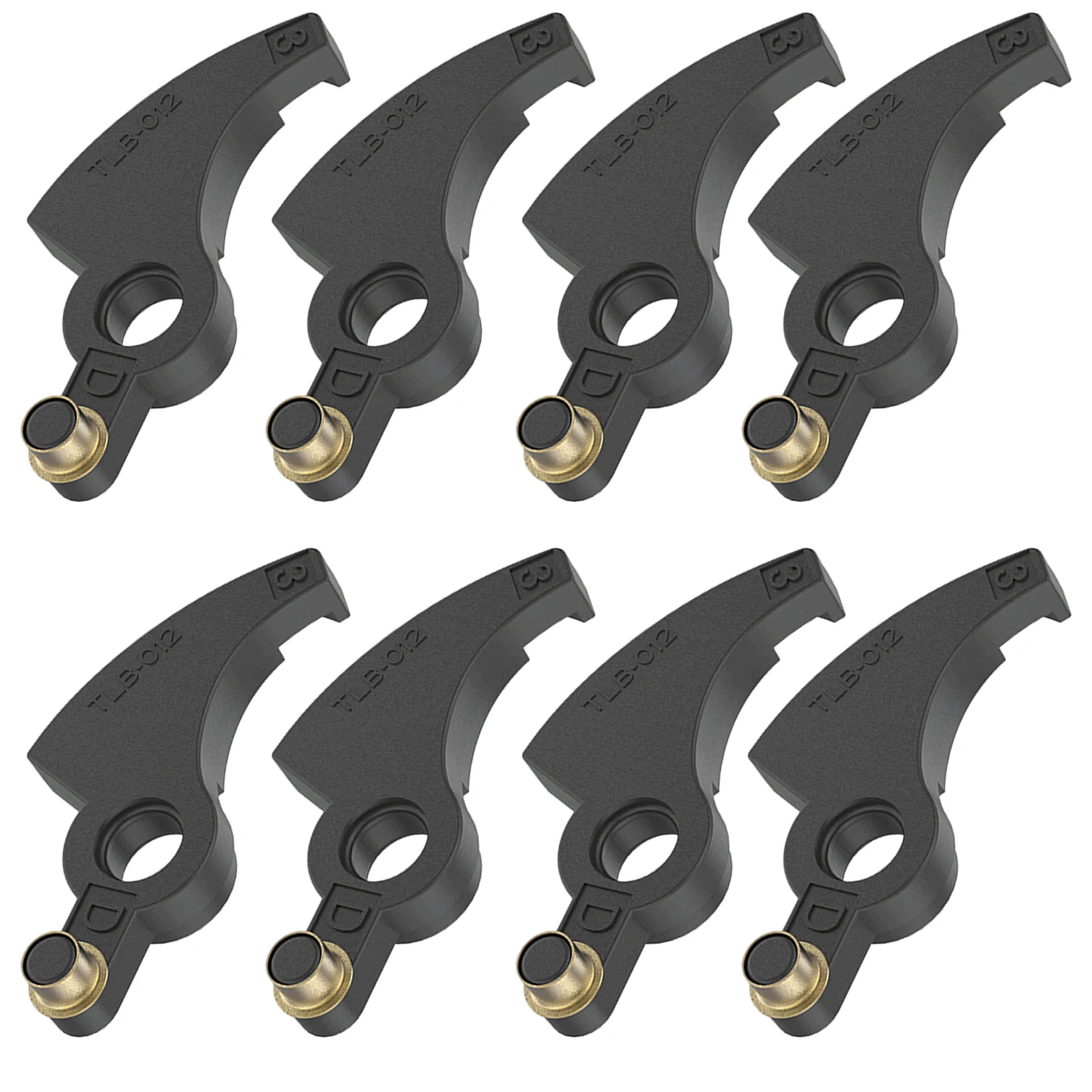 

8pcs Durable Part Replacement Assembly Accessories Trimmer Lever Black Spool Ratchet Fast String Garden Home Small Farm