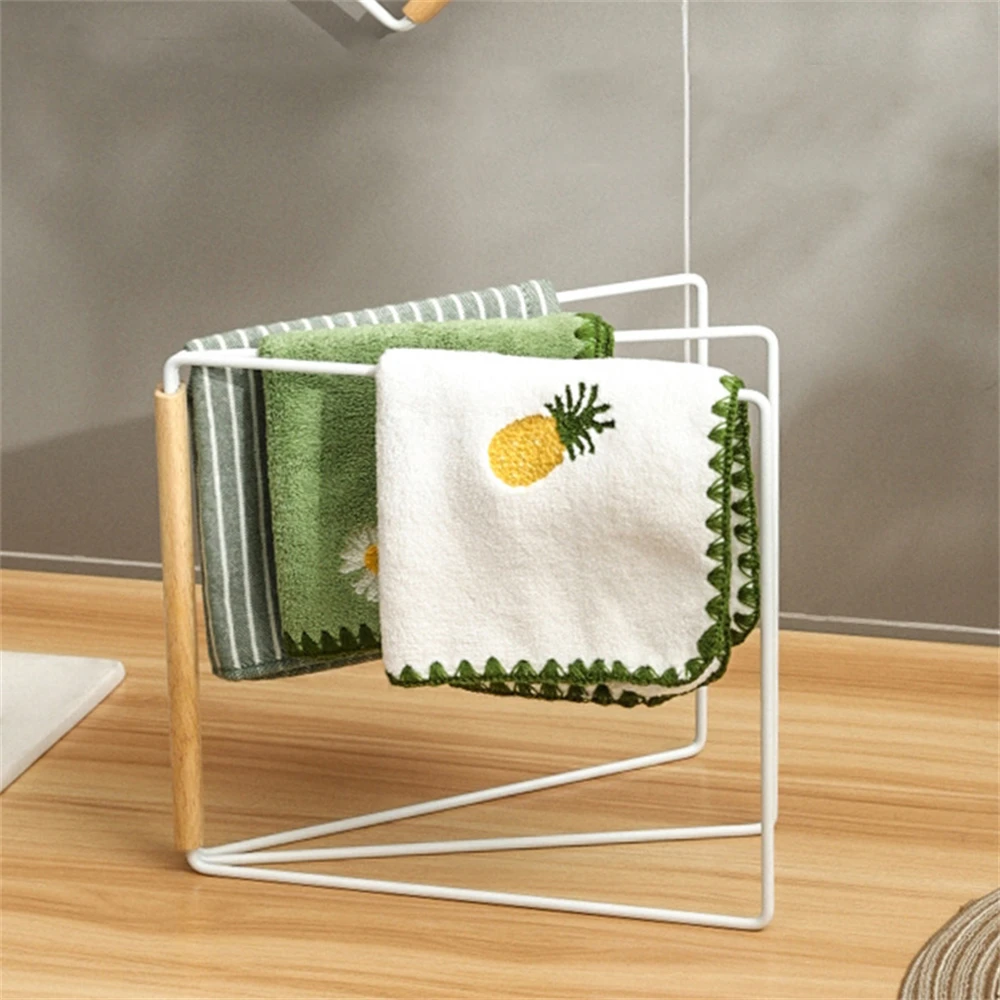 

Foldable Vertical Rag Mug Rack, Towel Rack Holder, Dishcloth Hanger, Hand Towel Stand, Tea Towel Holder, Metal Kitchen Drying