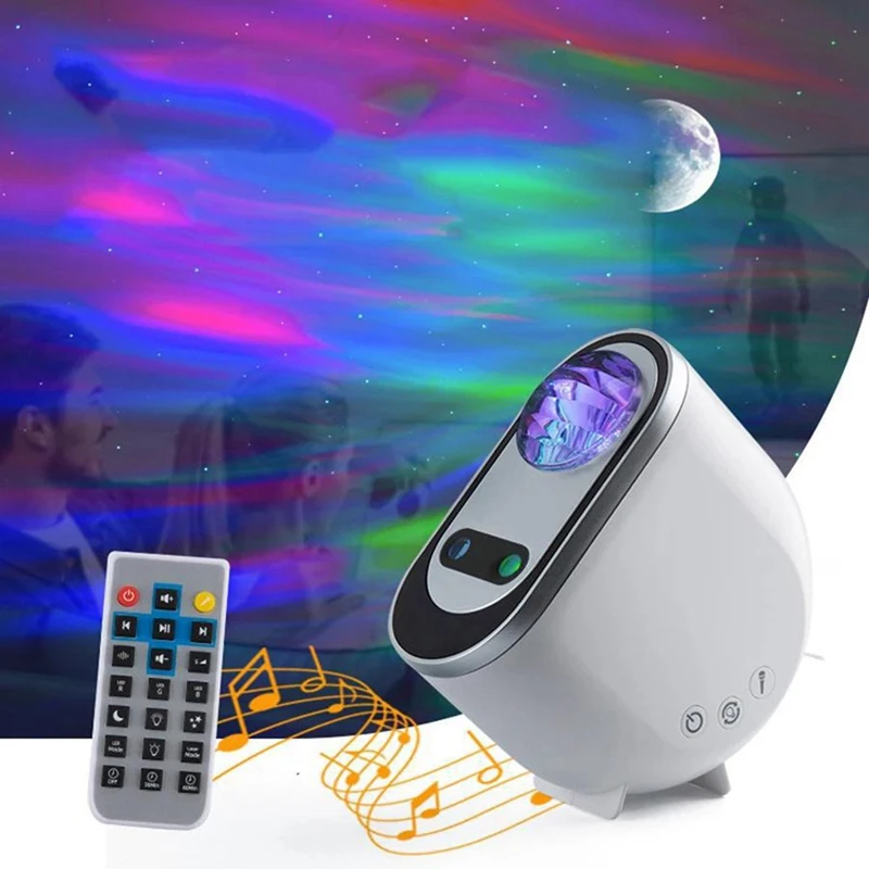 

Bluetooth Aurora Borealis Projector Galaxy Star Night Light Aurora Luminaires For Home Room Decoration Bedroom Decorative