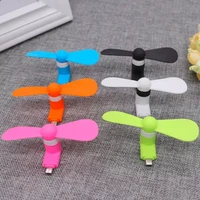 hot mini portable low voice for mobile phone fan radiator cooling micro fan lightweight carrying for android usb power supply