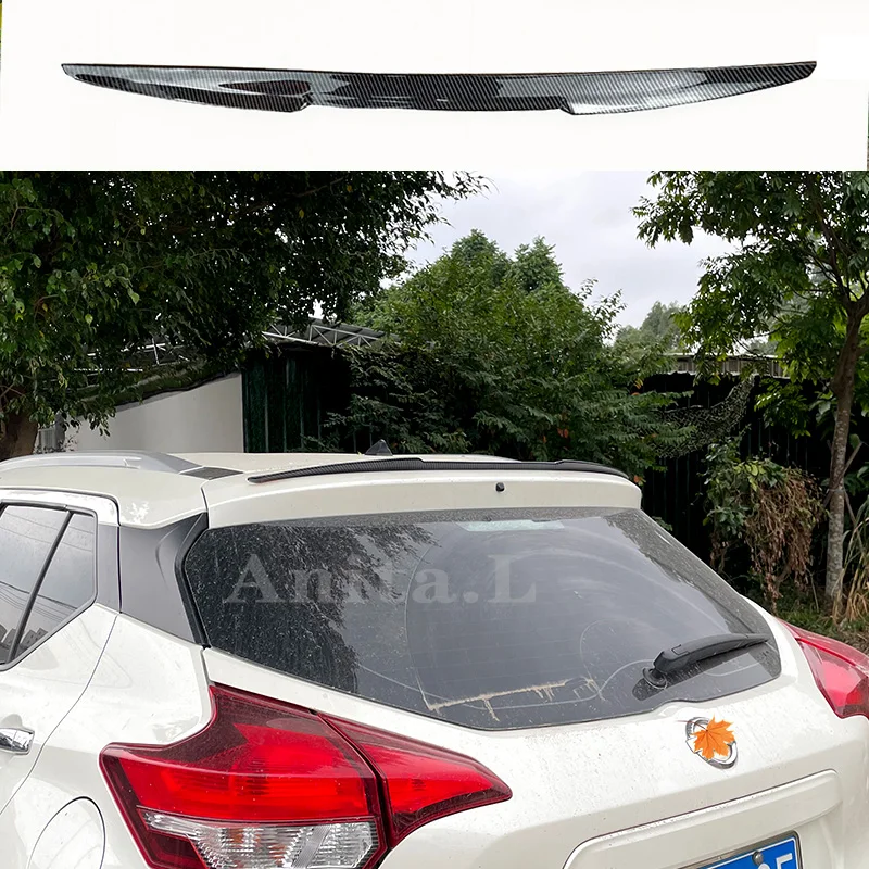 

Спойлер на крышу хэтчбека для Nissan KICKS 2017-2021 лет, спойлер из полиуретана, комплект аксессуаров для тюнинга кузова заднего крыла Nissan Kicks