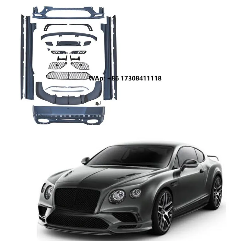 Фото Для Continental GT 16-19: Модифицированный обвес Super Sport (комплект для тюнинга) №1