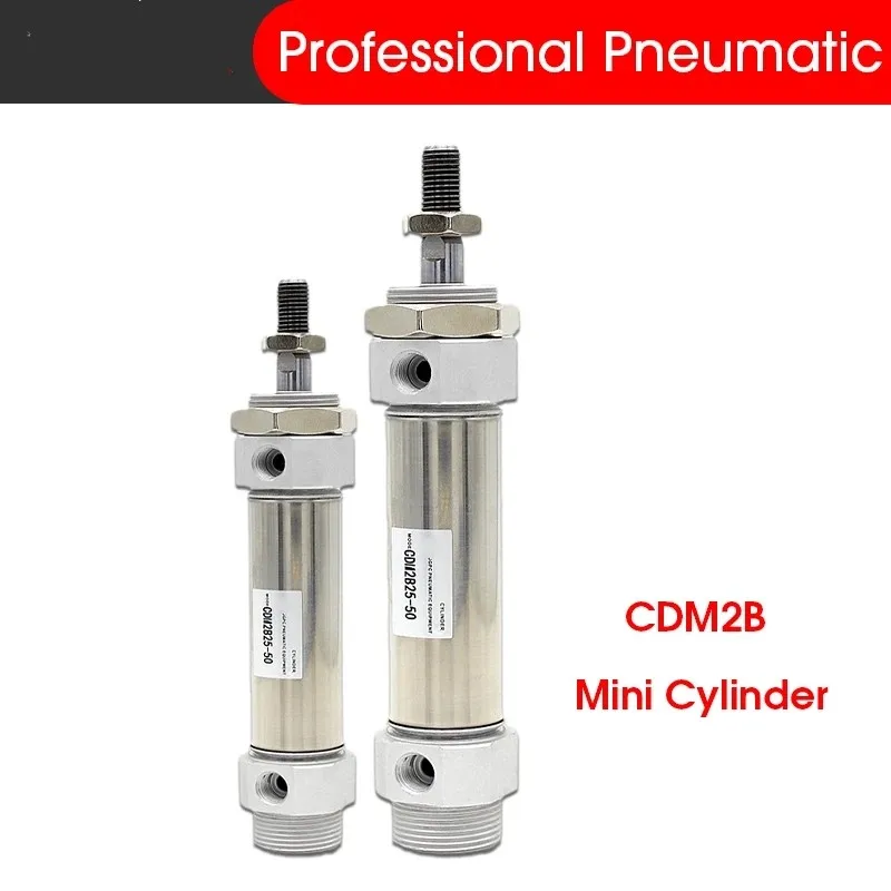 

CDM2B CM2B16/20/25/32/40 Series SMC Type Stainless Steel Magnetic Ring 25-500mm Stroke Double Acting Mini Pneumatic Air Cylinder
