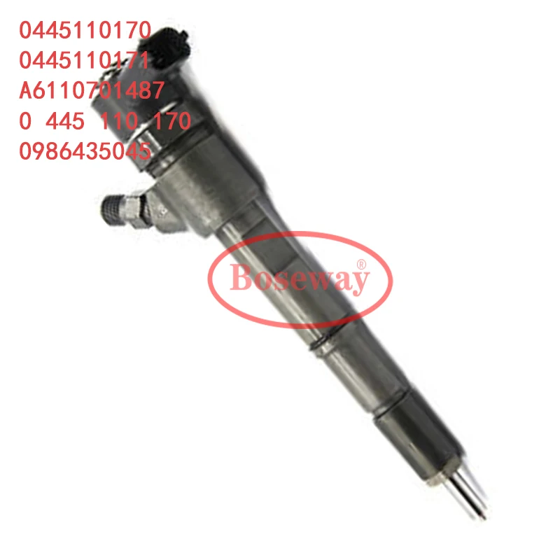 

Оригинальный инжектор дизельного топлива OEM 0445110170 0445110171 с общей топливной магистралью, инжектор дизельного топлива 0986435045