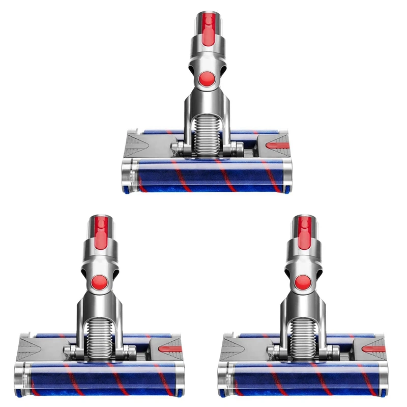 

3x двойная БЫСТРОРАЗЪЕМНАЯ электрическая напольная головка для пылесосов Dyson V15
