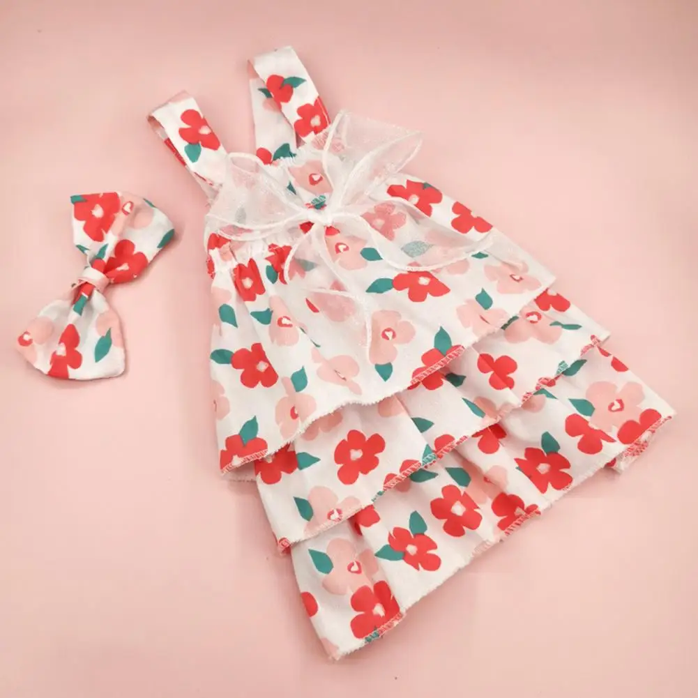 1 комплект платья для собак многослойное дизайнерское платье без рукавов